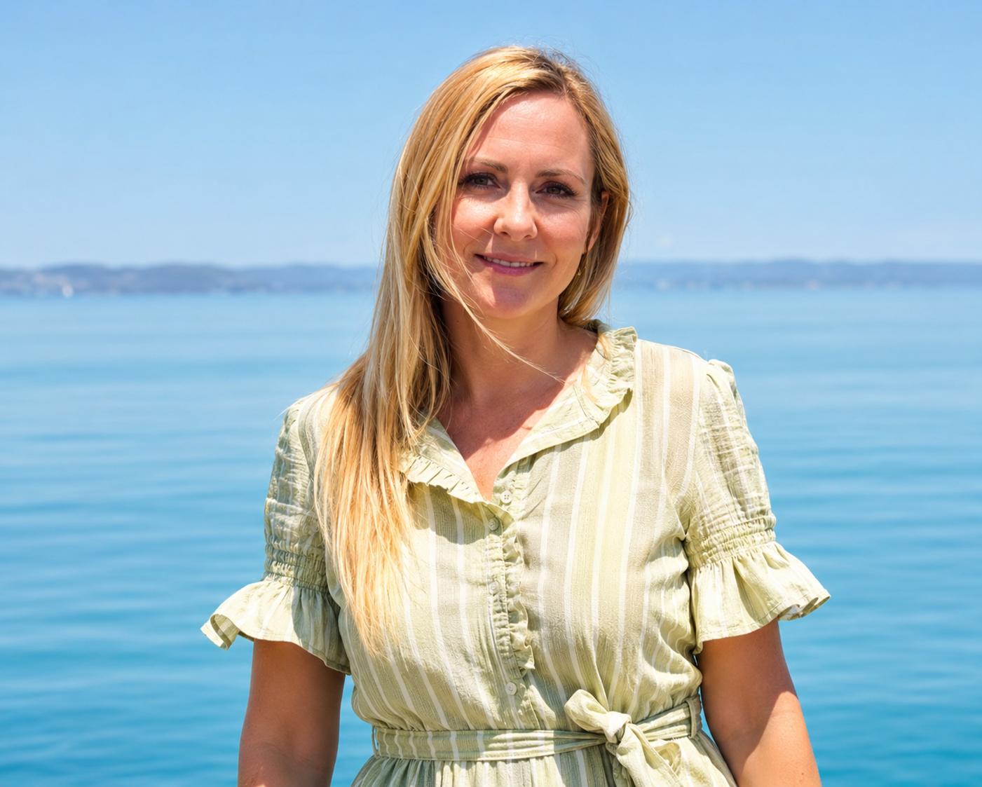 Nadja Blithe am Bodensee